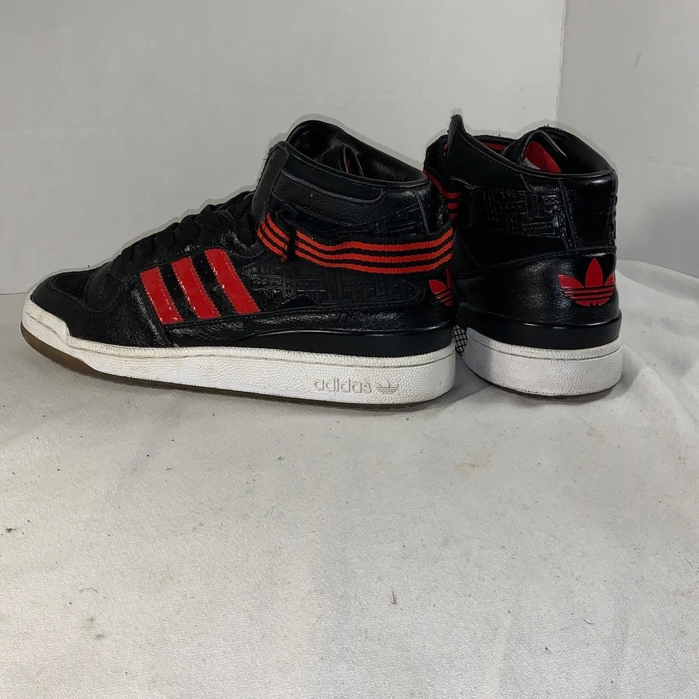 Adidas Men’s Forum Mid RS Nigo Black/Red/White High-Top Sneakers